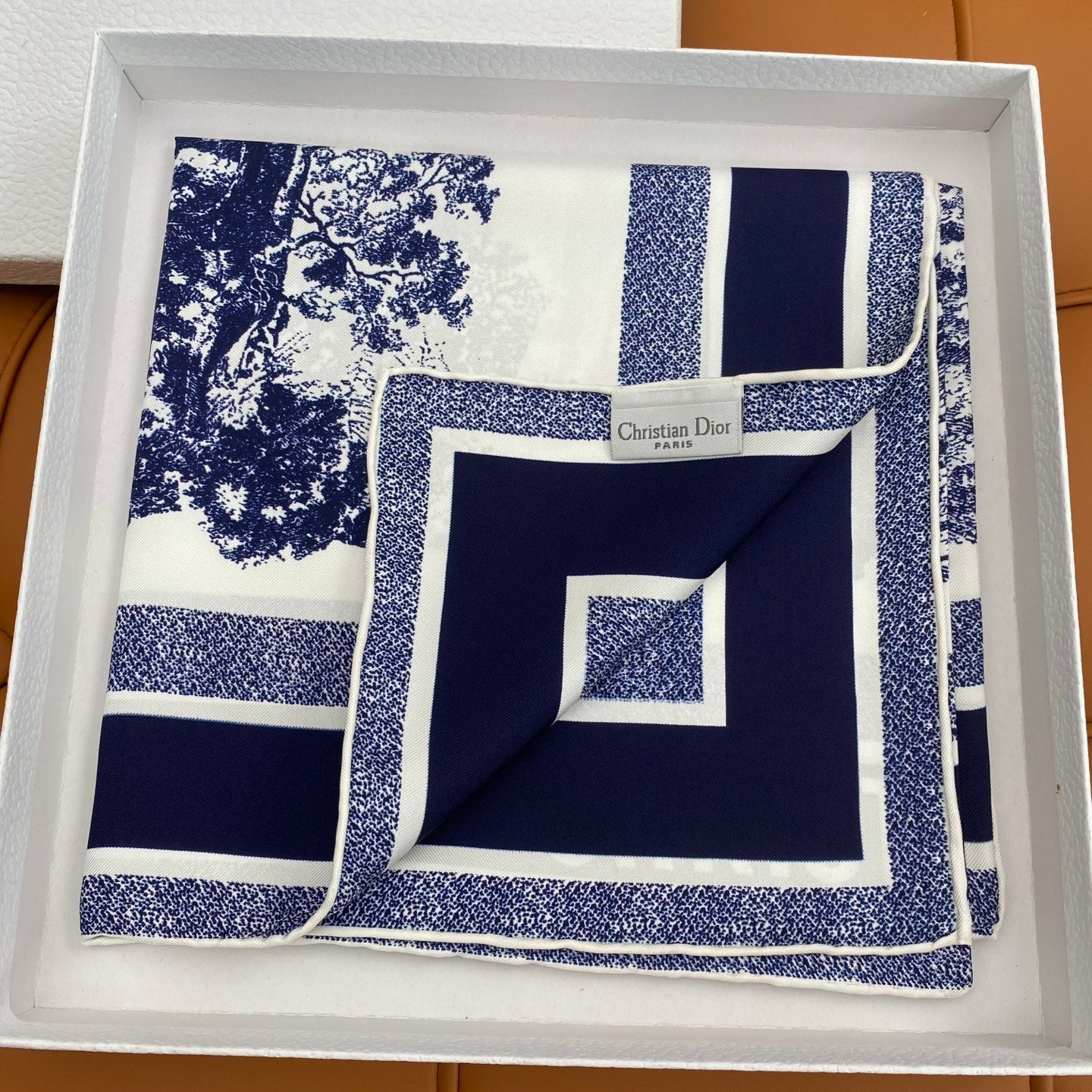 DIOR SCARF 90 IN SILK 704599