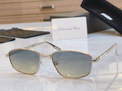DIOR FOLDABLE SUNGLASS 90A1U IN METAL